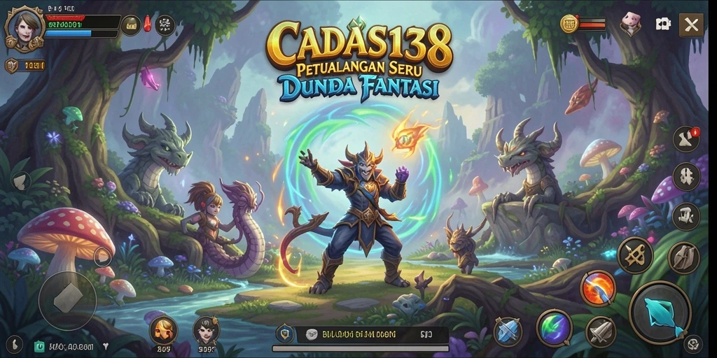Screenshot gameplay CADAS138 menampilkan petualangan seru dan dunia yang indah.