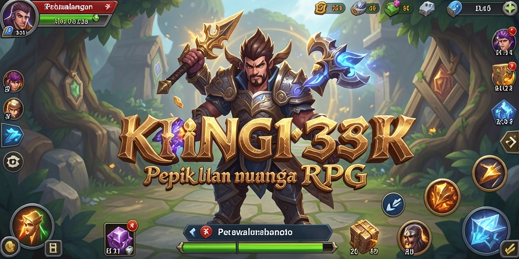 Tangkapan layar dari gameplay <strong>KING138</strong> menunjukkan aksi mendebarkan dalam petualangan RPG.