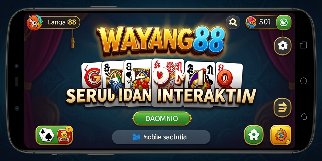 Tampilan gameplay seru di WAYANG88 dengan berbagai mode Domino.