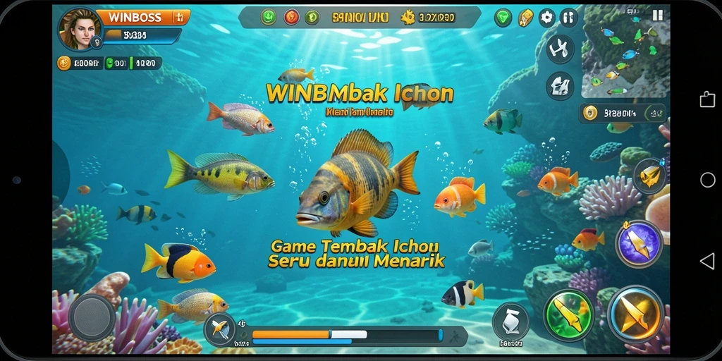 Gameplay seru berburu ikan di WINBOSS.
