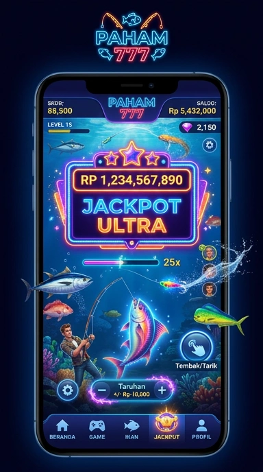 Screenshot interface paham777 menampilkan kemudahan navigasi.