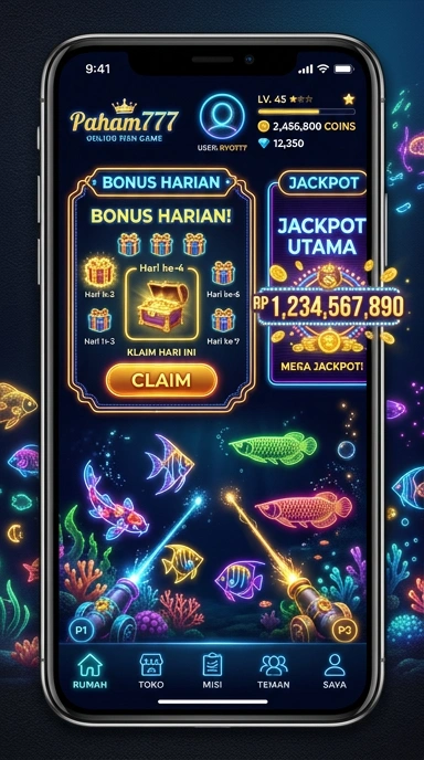 Paham777 memperlihatkan layar pengunduhan yang cepat dan efisien.